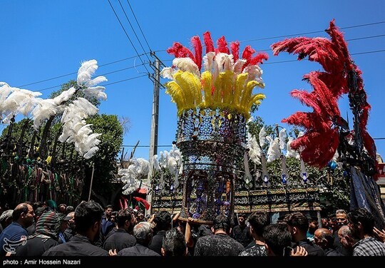 عزاداری عاشورای حسینی در قزوین