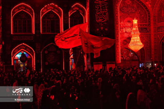برگزاری مراسم شام شهادت امام حسین (ع) در امامزاده صالح (ع)
