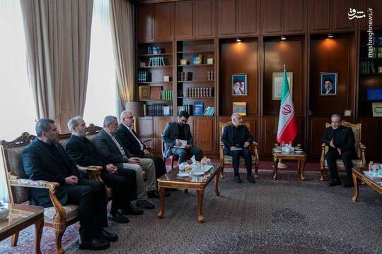 دیدار نمایندگان حزب الله لبنان با سید عباس عراقچی