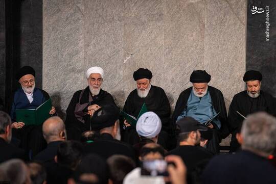 بزرگداشت رهبر شهید، از طرف رهبر انقلاب در حرم مطهر رضوی