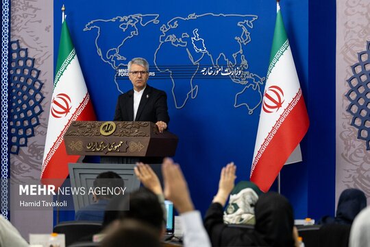 نشست خبری سخنگوی وزارت امور خارجه