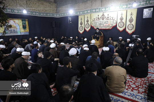 عزاداری دهه اول ماه صفر در بیت مرحوم آیت‌الله شاه‌‎آبادی
