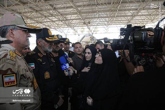 بازدید سردار رادان از مرز خسروی