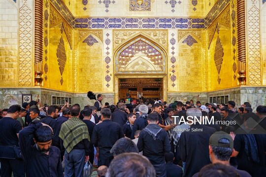 حال وهوای حرم مطهر حضرت علی (ع) در آستانه اربعین حسینی