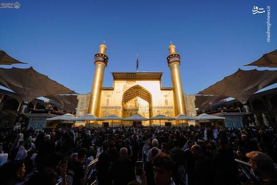 حال و هوای حرم امیرالمومنین روز ۲۸ صفر