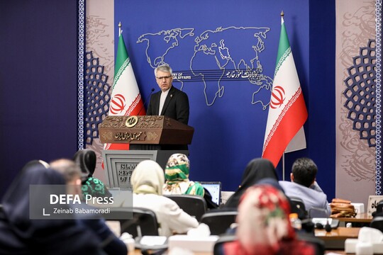 نشست خبری سخنگوی وزارت امورخارجه