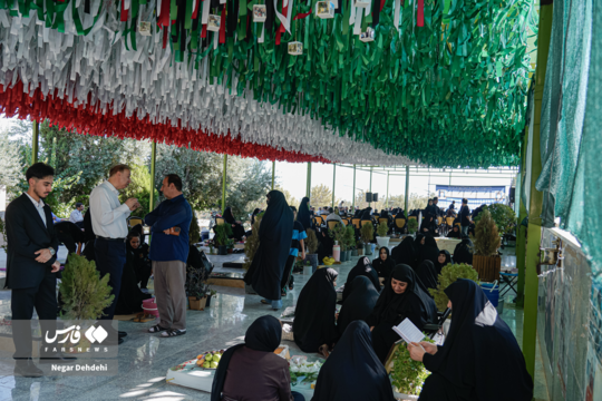 اربعین «آقای شهید ایران» در گلزار شهدای خرم‌آباد