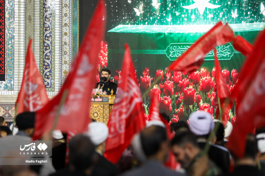 مراسم چهلم تدفین «آقای شهید ایران» در حرم امام رضا(ع)