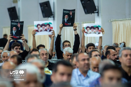 مراسم گرامیداشت اربعین رهبر شهید انقلاب اسلامی در تبریز