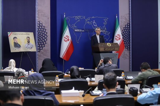 نشست خبری سخنگوی وزارت امور خارجه