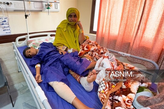 در حال حاضر 11 مجروح حمله تروریستی آمریکا به شهر بندری کوهستک و جشن عروسی در بیمارستان میناب بستری هستند.