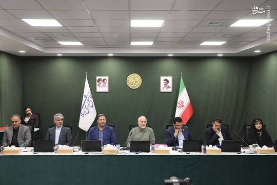 حضور قالیباف در نشست علنی مجازی مجلس